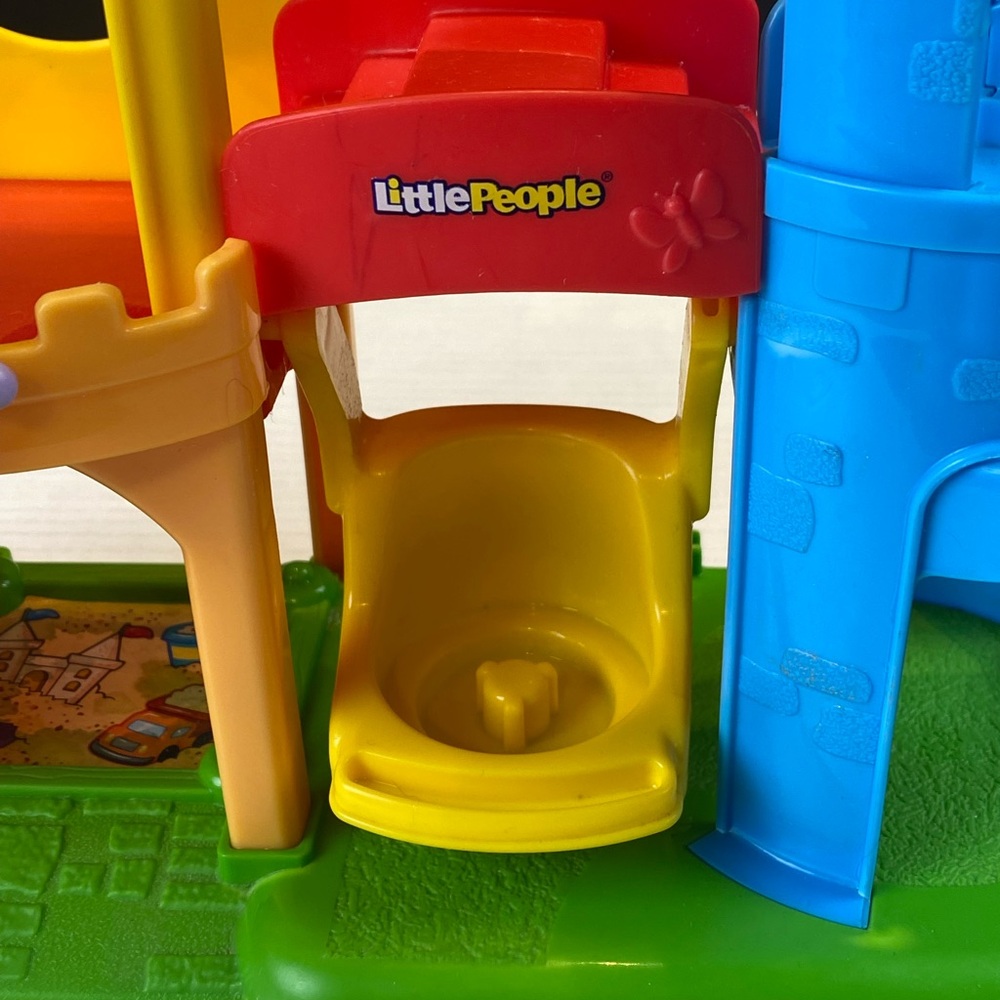 Fisher Price Little People Playground 2012 Slide, Seesaw And Swing (No Figures) - Picture 3 of 12